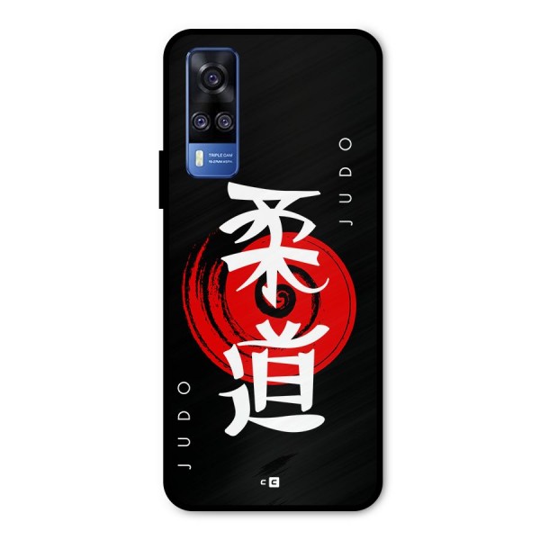 Judo Art Metal Back Case for Vivo Y31