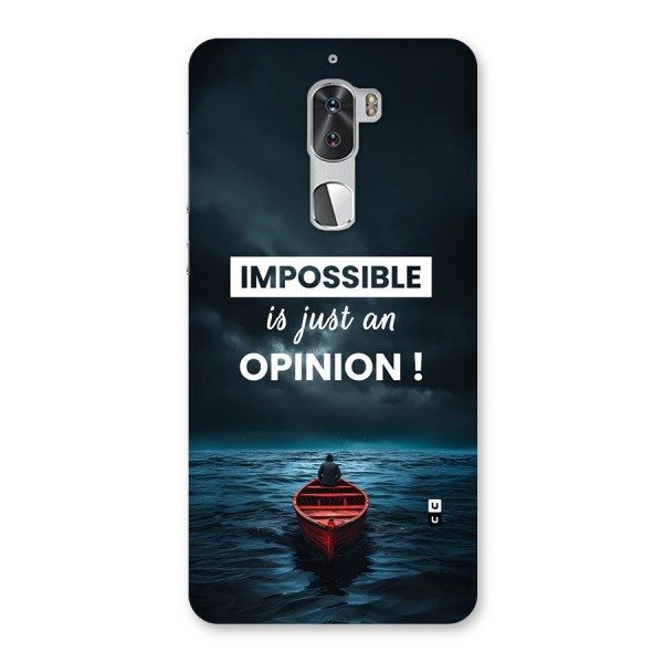 Just An Opinion Back Case for Coolpad Cool 1