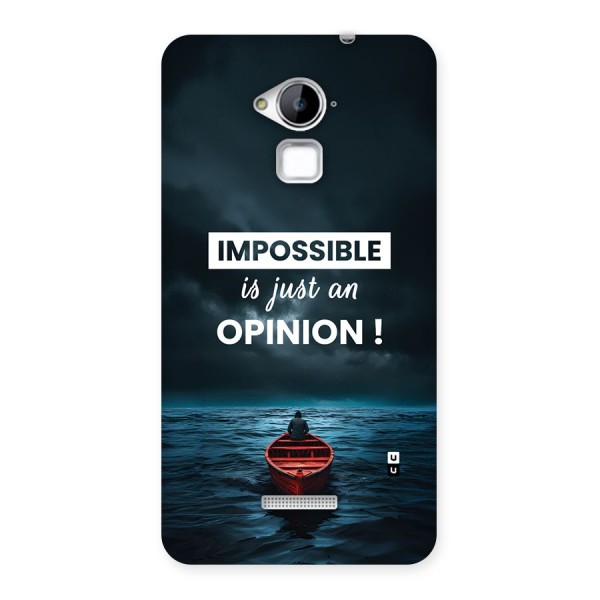 Just An Opinion Back Case for Coolpad Note 3