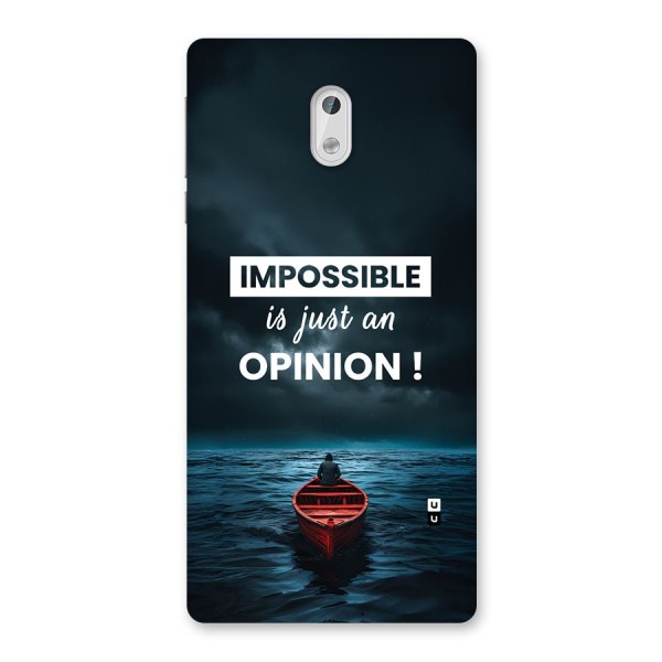 Just An Opinion Back Case for Nokia 3