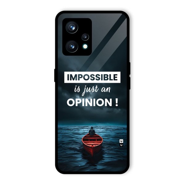 Just An Opinion Back Case for Realme 9