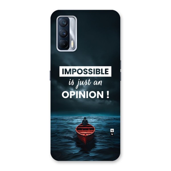 Just An Opinion Back Case for Realme X7