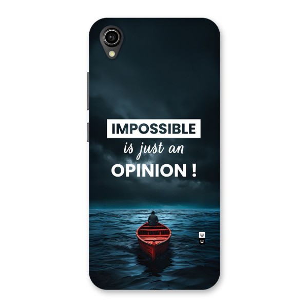 Just An Opinion Back Case for Vivo Y91i