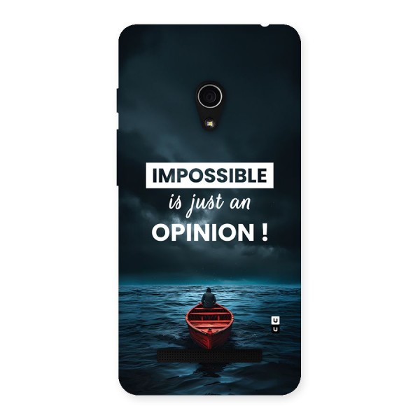 Just An Opinion Back Case for Zenfone 5