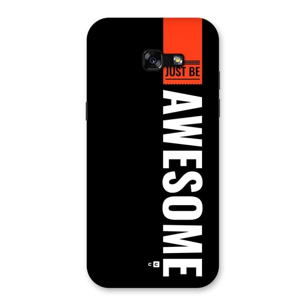 Just Be Awesome Back Case for Galaxy A5 2017