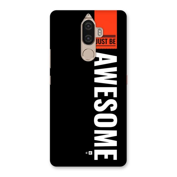 Just Be Awesome Back Case for Lenovo K8 Note