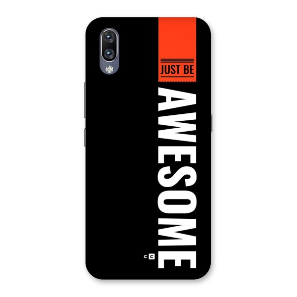 Just Be Awesome Back Case for Vivo NEX