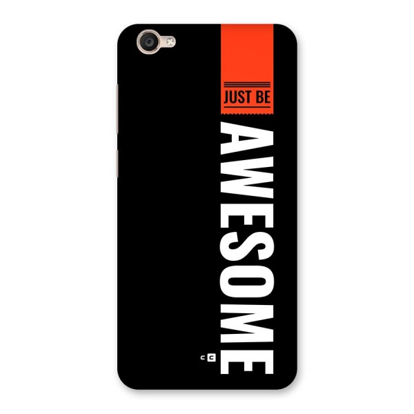 Just Be Awesome Back Case for Vivo Y55s