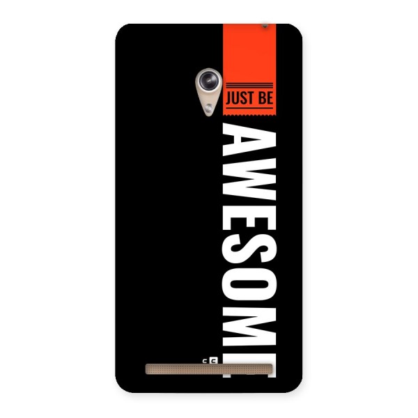 Just Be Awesome Back Case for Zenfone 6