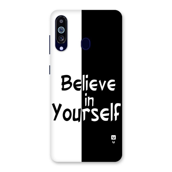 Just Believe Yourself Back Case for Galaxy A60