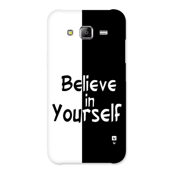 Just Believe Yourself Back Case for Galaxy J5