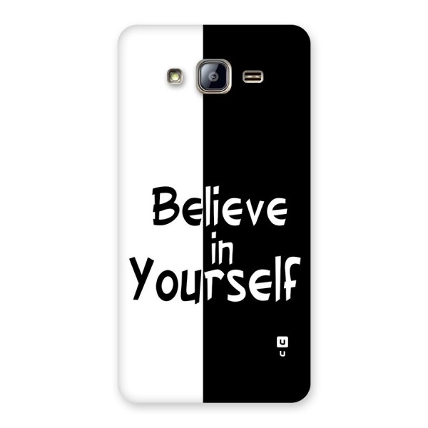 Just Believe Yourself Back Case for Galaxy On5