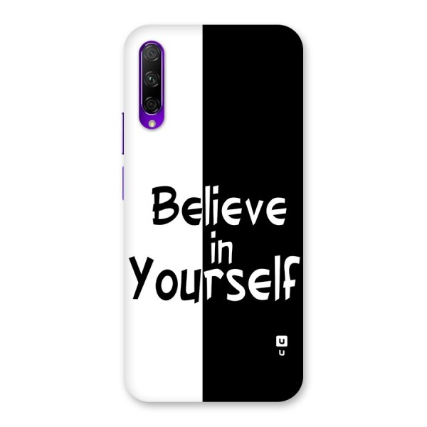Just Believe Yourself Back Case for Honor 9X Pro
