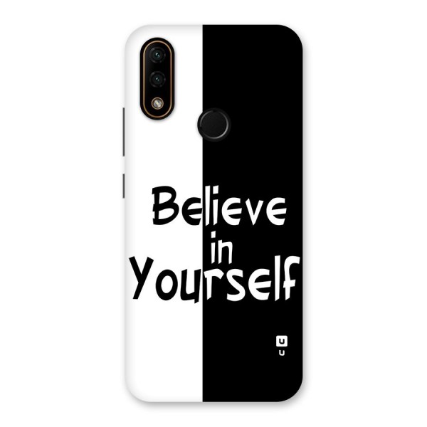 Just Believe Yourself Back Case for Lenovo A6 Note