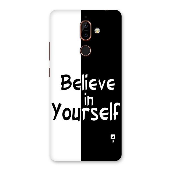 Just Believe Yourself Back Case for Nokia 7 Plus