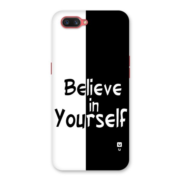 Just Believe Yourself Back Case for Oppo A3s