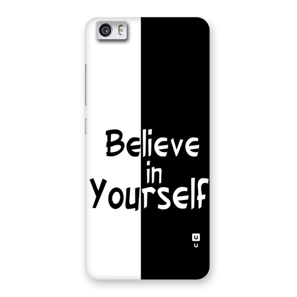 Just Believe Yourself Back Case for Redmi Mi 5