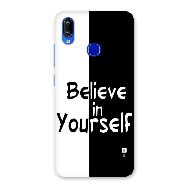 Just Believe Yourself Back Case for Vivo Y91