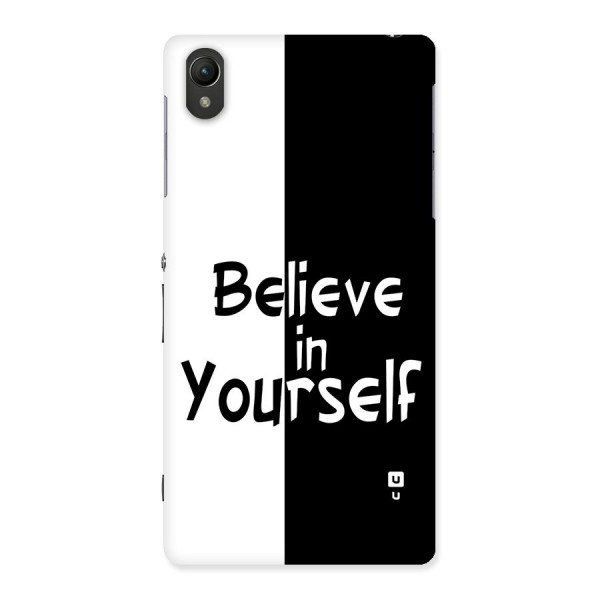Just Believe Yourself Back Case for Xperia Z2