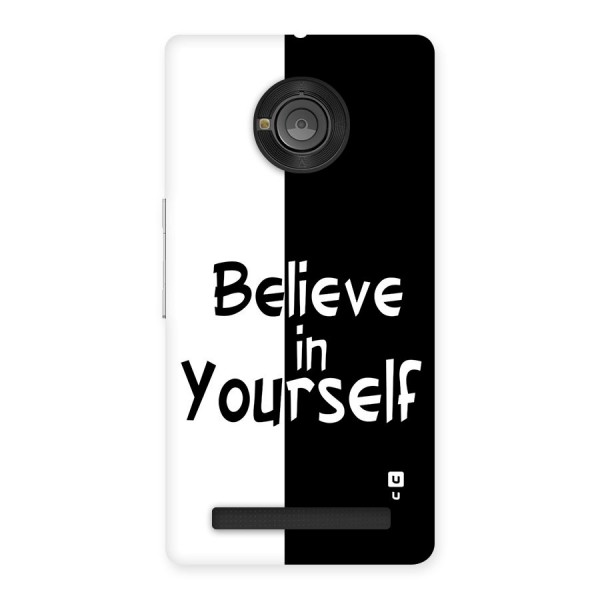 Just Believe Yourself Back Case for Yuphoria