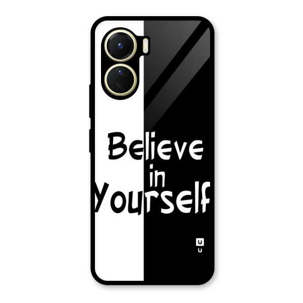 Just Believe Yourself Glass Back Case for Vivo Y56