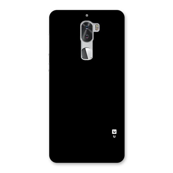 Just Black Back Case for Coolpad Cool 1