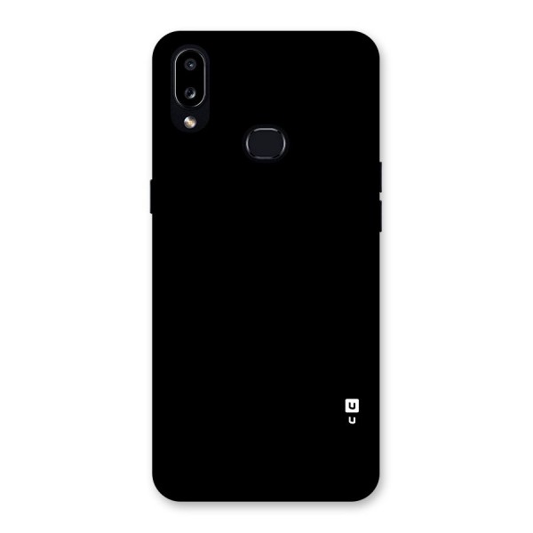 Just Black Back Case for Galaxy A10s