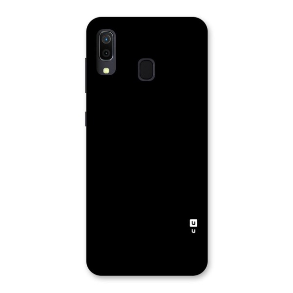 Just Black Back Case for Galaxy A20