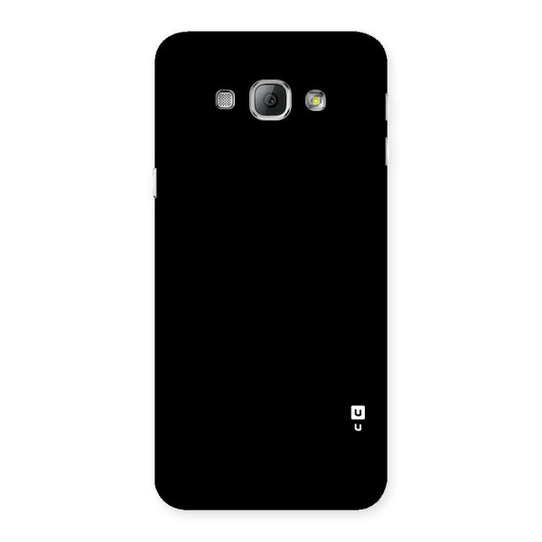 Just Black Back Case for Galaxy A8