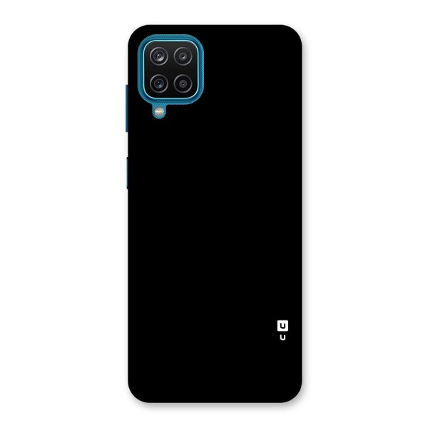 Just Black Back Case for Galaxy M12