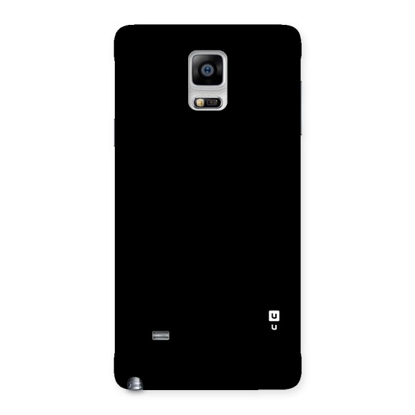 Just Black Back Case for Galaxy Note 4