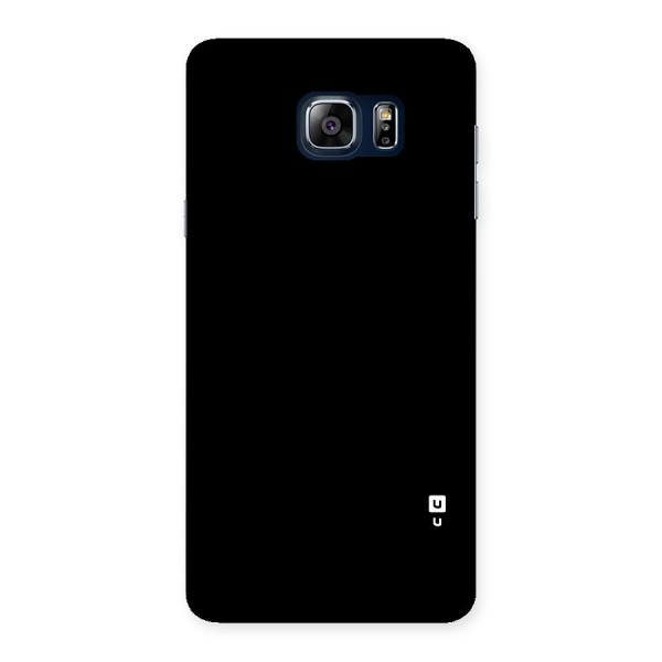 Just Black Back Case for Galaxy Note 5