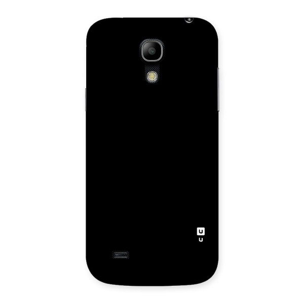 Just Black Back Case for Galaxy S4 Mini