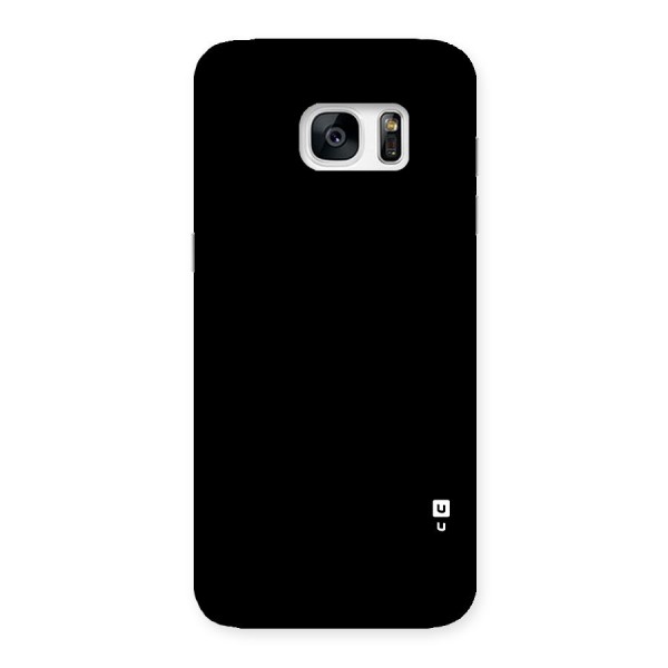 Just Black Back Case for Galaxy S7 Edge