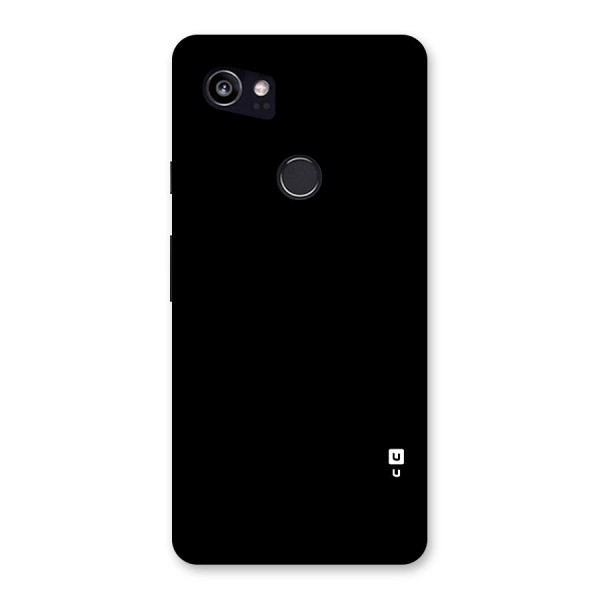 Just Black Back Case for Google Pixel 2 XL