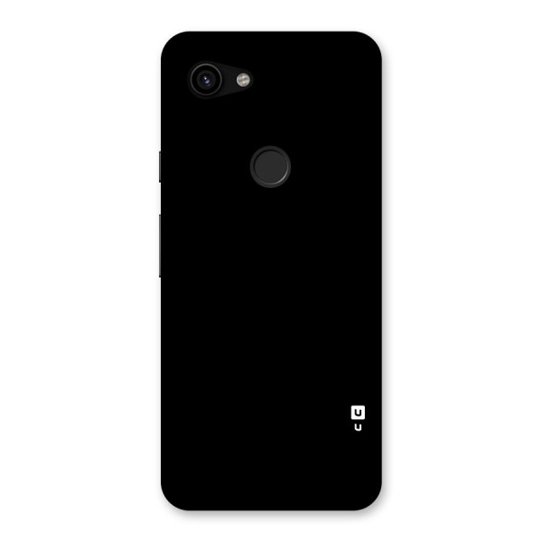 Just Black Back Case for Google Pixel 3a