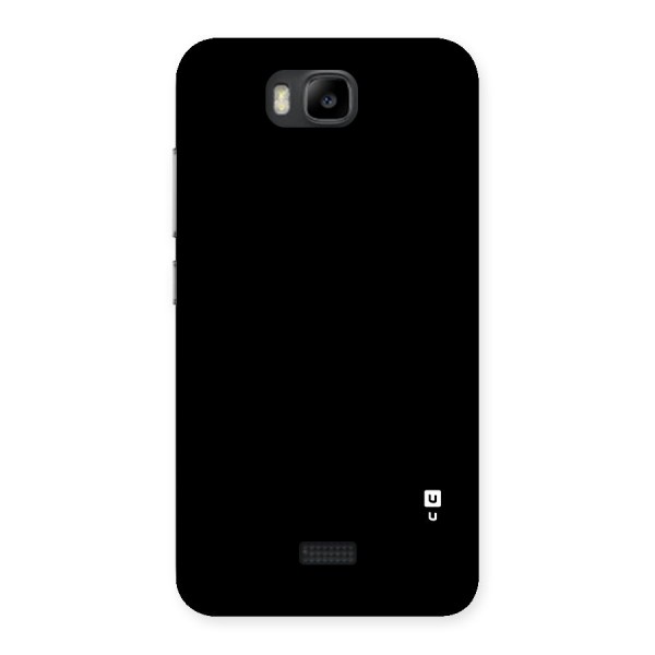 Just Black Back Case for Honor Bee