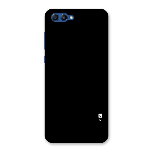 Just Black Back Case for Honor View 10