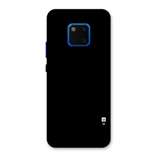 Just Black Back Case for Huawei Mate 20 Pro