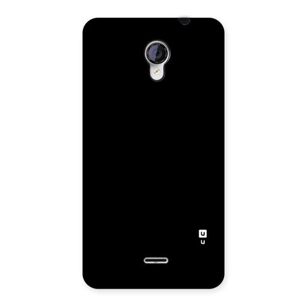 Just Black Back Case for Micromax Unite 2 A106