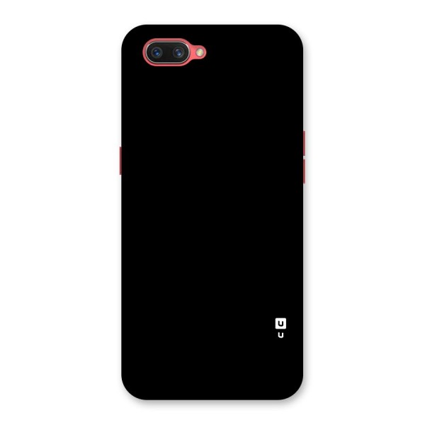 Just Black Back Case for Oppo A3s