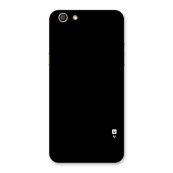 Just Black Back Case for Oppo F3