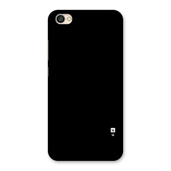 Just Black Back Case for Redmi Y1 Lite