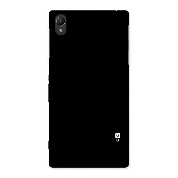 Just Black Back Case for Sony Xperia Z1