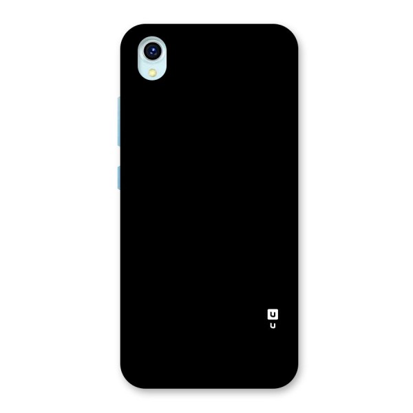 Just Black Back Case for Vivo Y1s