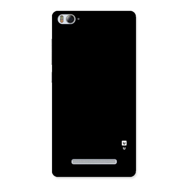 Just Black Back Case for Xiaomi Mi4i