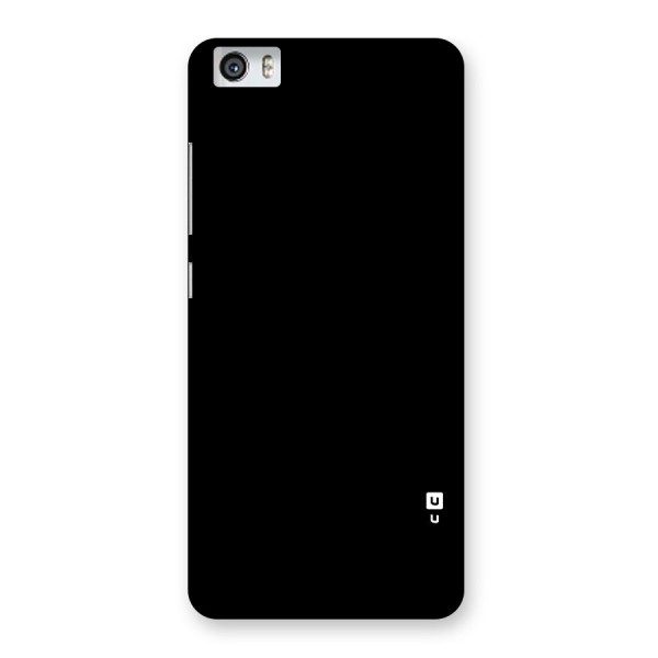 Just Black Back Case for Xiaomi Redmi Mi5