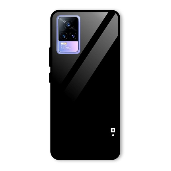 Just Black Glass Back Case for Vivo Y73