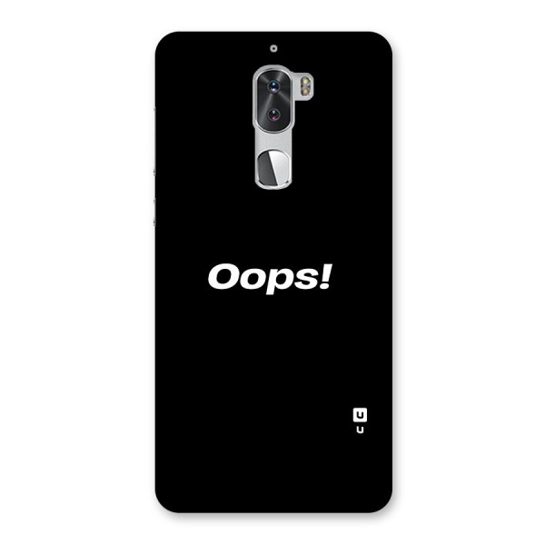 Just Oops Back Case for Coolpad Cool 1