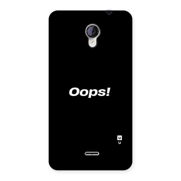 Just Oops Back Case for Micromax Unite 2 A106